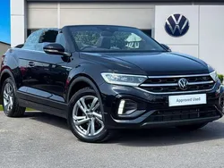 Black Used 2024 VW T-Roc Cabriolet R-line Cabriolet | £30,989 (Fair price)
