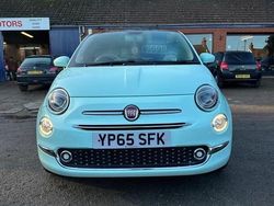 Green Used 2015 Fiat 500 Lounge Hatchback | £6,695 (Fair price)