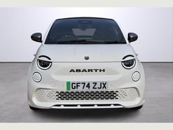 White Used 2024 Abarth 500e Hatchback | £26,995 (Expensive)