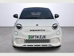 White Used 2024 Abarth 500e Hatchback | £26,995 (Expensive)