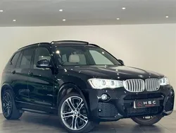 Black Used 2017 BMW X3 M Sport SUV | £20,995 (Expensive)