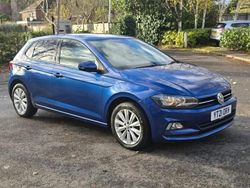 Blue Used 2021 VW Polo Match Hatchback | £12,795 (Fair price)