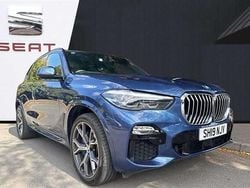 Blue Used 2019 BMW X5 M Sport SUV | £32,480 (Super price)