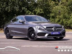 Grey Used 2016 Mercedes C200 AMG line Coupe | £11,399 (Expensive)