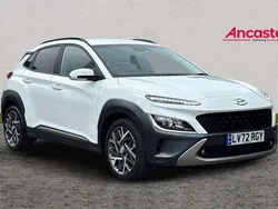 White Used 2022 Hyundai Kona Premium SUV | £18,499 (Fair price)
