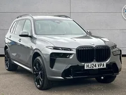 Skyscraper grey metallic Used 2024 BMW X7 M Sport SUV | £73,991 (Fair price)