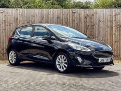 Black Used 2017 Ford Fiesta Titanium Hatchback | £8,895 (Fair price)