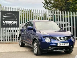 Blue Used 2016 Nissan Juke Tekna SUV | £3,995 (Good price)