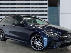 Blue Used 2022 Mercedes E300 AMG line Estate | £35,936 (Good price)