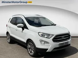 White Used 2019 Ford Ecosport Titanium SUV | £9,450 (Good price)