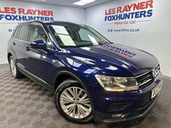 Blue Used 2017 VW Tiguan SE SUV | £11,499 (Fair price)