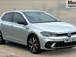 Silver Used 2022 VW Polo R-line Hatchback | £18,290 (Fair price)