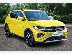 Rubber ducky yellow Used 2025 VW T-Cross R-line SUV | £25,995 (Expensive)