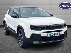 White Used 2024 Jeep Avenger EV Altitude SUV | £23,749 (Fair price)