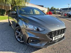 Grey Used 2018 Ford Focus ST-Line Hatchback | £8,890 (Fair price)