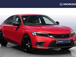 Crystal red Used 2024 Honda Civic Sport | £27,990 (Good price)