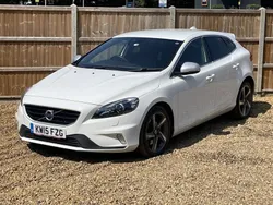 White Used 2015 Volvo V40 R-Design Estate | £9,200 (Fair price)