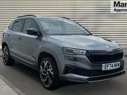 Grey Used 2024 Skoda Karoq SportLine SUV | £24,790 (Fair price)