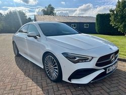 White Used 2023 Mercedes CLA180 AMG Line Premium Sedan | £29,999 (Expensive)