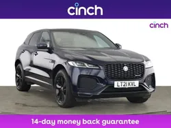 Blue Used 2021 Jaguar F-Pace R-Dynamic SUV | £26,369 (Good price)