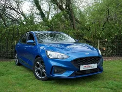 Blue Used 2019 Ford Focus ST-Line Hatchback | £11,895 (Fair price)