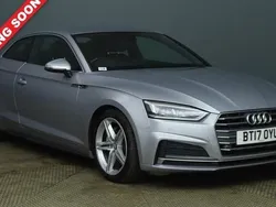 Silver Used 2017 Audi A5 S-Line Coupe | £13,995 (Fair price)