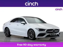 White Used 2020 Mercedes CLA180 AMG Line Premium Plus Sedan | £21,999 (Fair price)