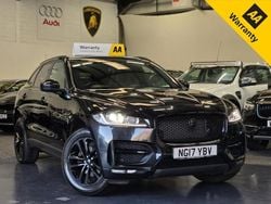 Black Used 2017 Jaguar F-Pace R-Sport SUV | £14,995 (Fair price)