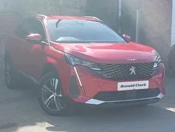 Red Used 2021 Peugeot 3008 Allure Premium SUV | £14,698 (Fair price)