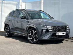 Grey Used 2024 Hyundai Tucson N Line SUV | £29,063 (Fair price)