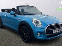 Blue Used 2017 Mini Cooper Cabriolet Chili Cabriolet | £11,399 (Fair price)