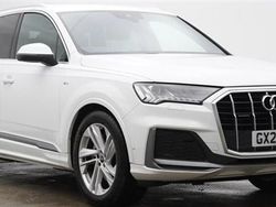 White Used 2022 Audi Q7 S-Line SUV | £50,280