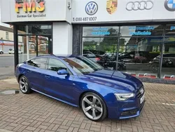 Blue Used 2014 Audi A5 Sportback Black Edition Hatchback | £9,995 (Fair price)
