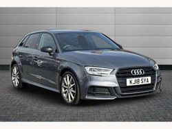 Grey Used 2018 Audi A3 Black Edition Hatchback | £16,850 (Fair price)