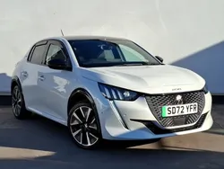 White Used 2022 Peugeot e-208 GTi Hatchback | £14,998 (Fair price)