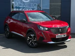Red Used 2022 Peugeot 2008 Allure Premium SUV | £14,995 (Fair price)