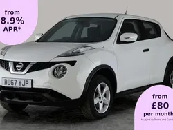 White Used 2017 Nissan Juke Visia SUV | £6,246 (Good price)