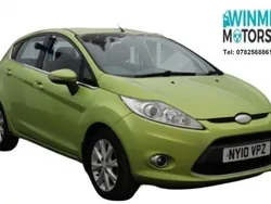 Green Used 2010 Ford Fiesta Zetec Hatchback | £2,895 (Fair price)