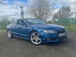 Blue Used 2009 Audi A5 S-Line Coupe | £3,490 (Good price)