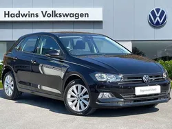Black Used 2021 VW Polo SEL Hatchback | £16,295 (Fair price)