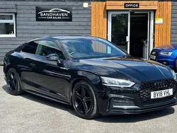 Black Used 2018 Audi A5 S-Line Coupe | £15,995 (Fair price)