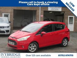 Red Used 2013 Ford B-MAX Zetec MPV | £4,795 (Fair price)