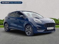 Blue Used 2022 Ford Puma Gen-E ST-Line Hatchback | £16,499 (Good price)