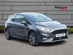 Magnetic grey Used 2021 Ford Fiesta ST-Line Hatchback | £11,995 (Good price)