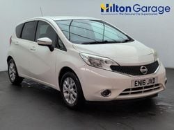 White Used 2016 Nissan Note Acenta Premium MPV | £6,850 (Fair price)