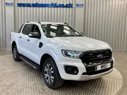 White Used 2021 Ford Ranger Wildtrack Pickup | £19,995 (Fair price)
