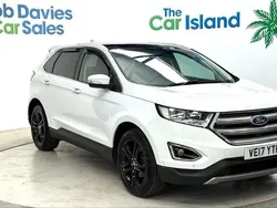 White Used 2017 Ford Edge Titanium SUV | £15,000 (Fair price)