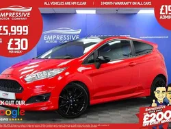 Red Used 2015 Ford Fiesta Zetec Hatchback | £5,999 (Expensive)
