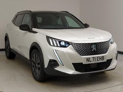 White Used 2021 Peugeot e-2008 Premium SUV | £15,798 (A bit pricey)
