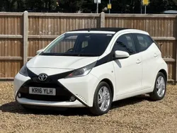 White Used 2016 Toyota Aygo x-press Hatchback | £5,900 (Good price)
